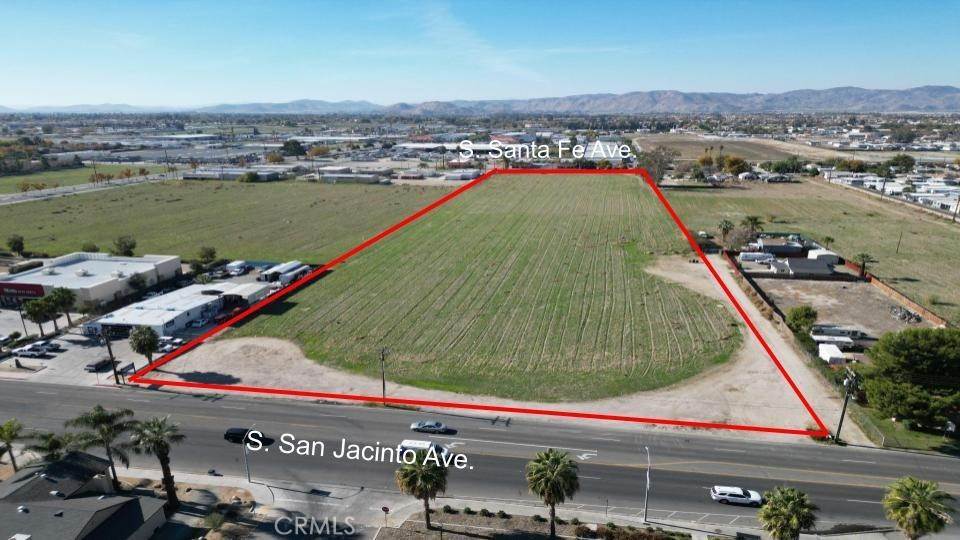 Land for Sale at 1231 South Santa Fe Avenue San Jacinto, California 92583 United States