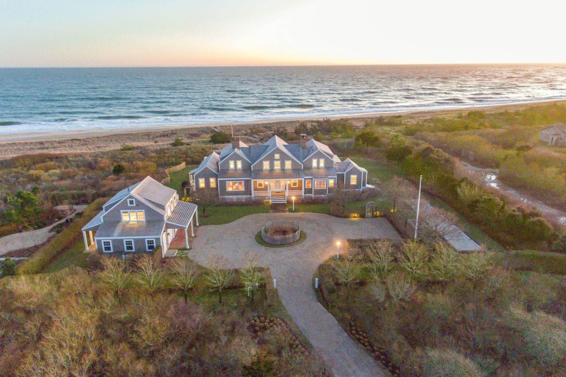 Single Family Homes for Sale at Pinnacle of Luxury Living 25 Nonantum Avenue Nantucket, Massachusetts 02554 United States